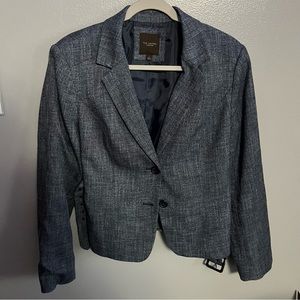 The limited collection size large blue pantsuit